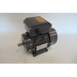 .0,25 KW 1325 toeren 1 fase 230 Volt. As 14 mm. NIEUW.